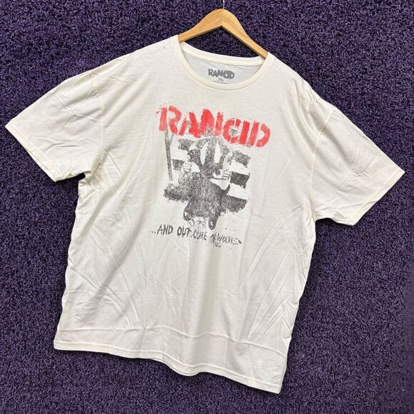 Rancid And Out Come The Wolves Album Punk Band T-Shirt XXL - Picture 3 of 4